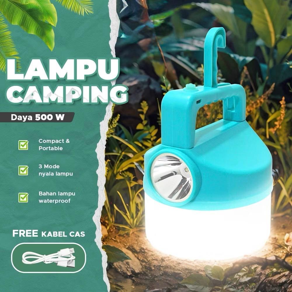POTENCE Lampu Camping LED Lampu Gantung Emergency Camping Lamp Super Terang Multifungsi Outdoor Indoor Lampu Kemah