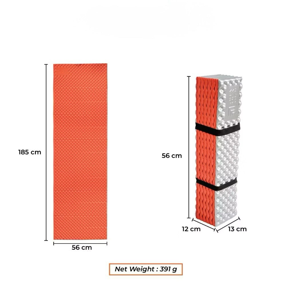 POTENCE Matras Lipat Foil Foam Sleeping Pad Dhaulagiri Alas Tidur Camping Alas Duduk Kasur Matras Tidur Camping Hiking