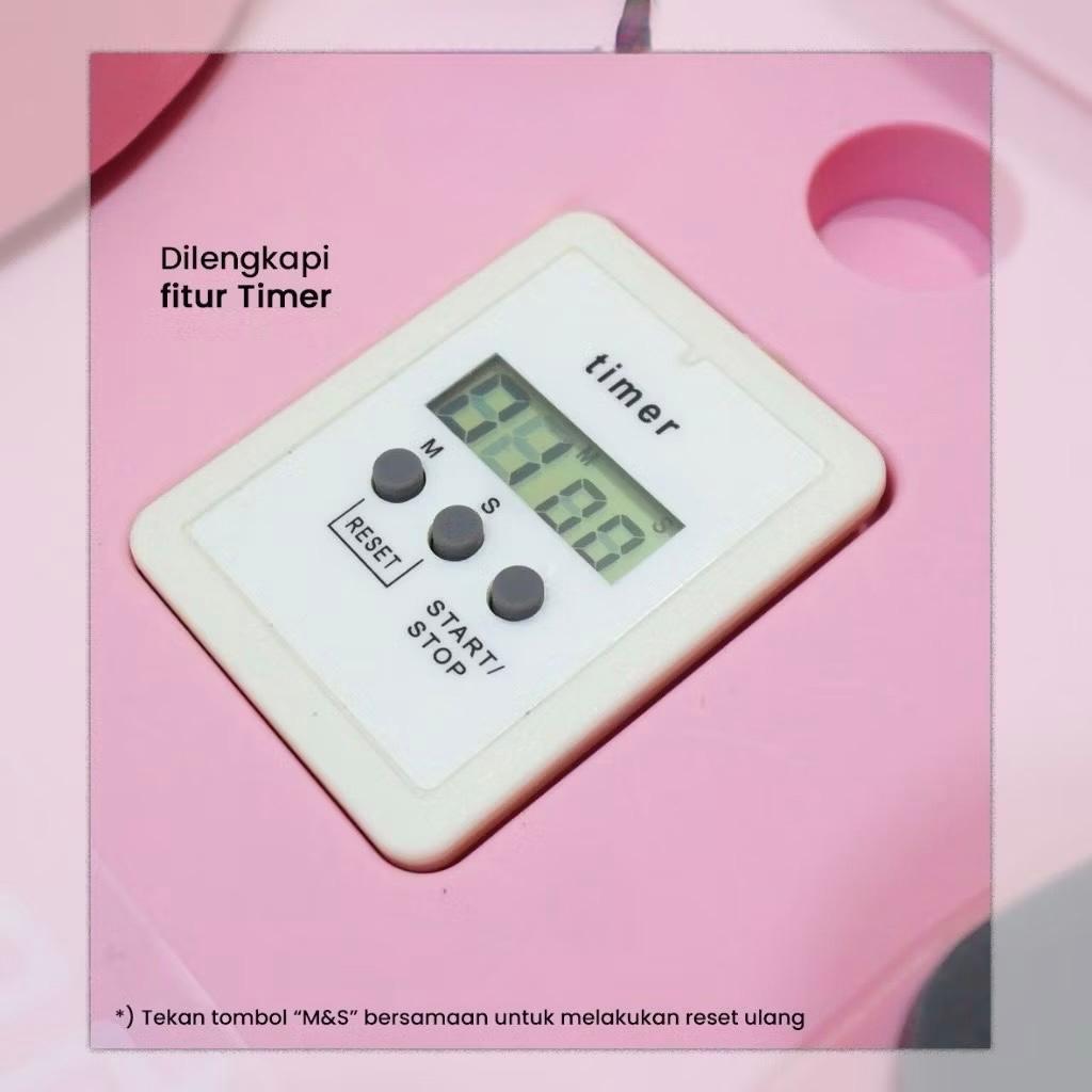 POTENCE Papan Pilates Papan Perut Latihan Perut Aerobik 4 In 1 Push Up Ab Wheel Alat Sit Up Gym Olahraga Fitness