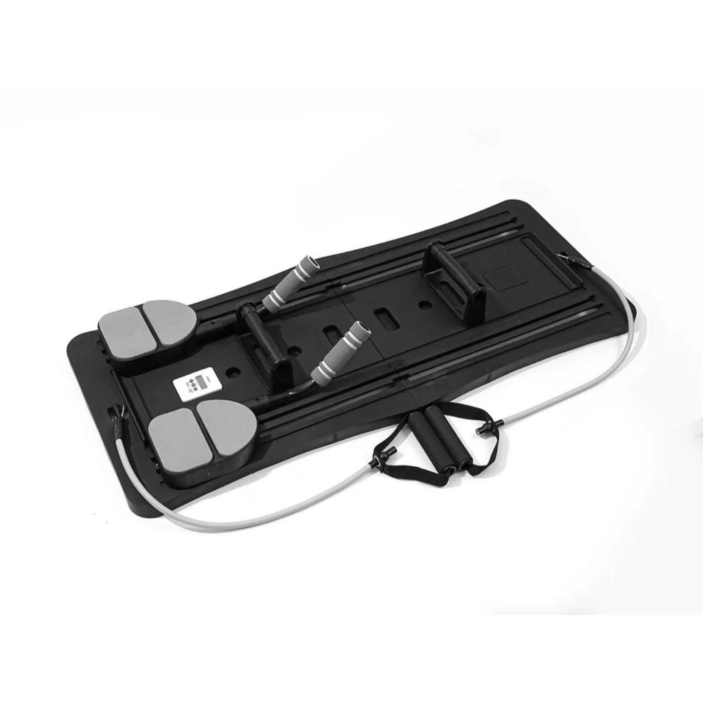 POTENCE Papan Pilates Papan Perut Latihan Perut Aerobik 4 In 1 Push Up Ab Wheel Alat Sit Up Gym Olahraga Fitness