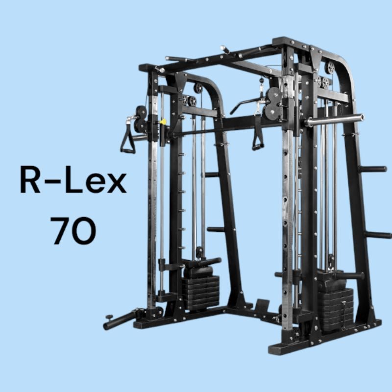 R-Lex70 Smith Machine Multifungsi Trainer Komplit / Alat Home Gym / Alat Fitness Multi / Murah Berkualitas / Besi Kokoh