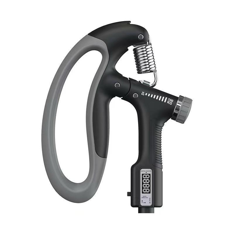 Premium Handgrip Olahraga Otot Tangan Hand Grip 10 - 100 Kg with counter