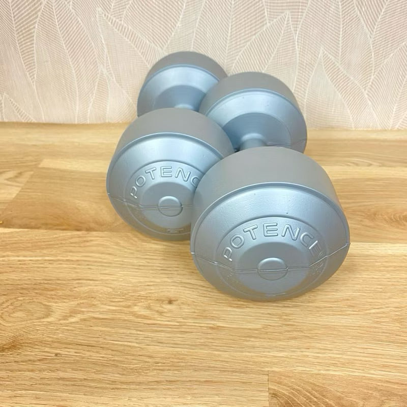 POTENCE BARBEL 4KG / DUMBELL 4KG / DUMBEL PLASTIK 4 KG