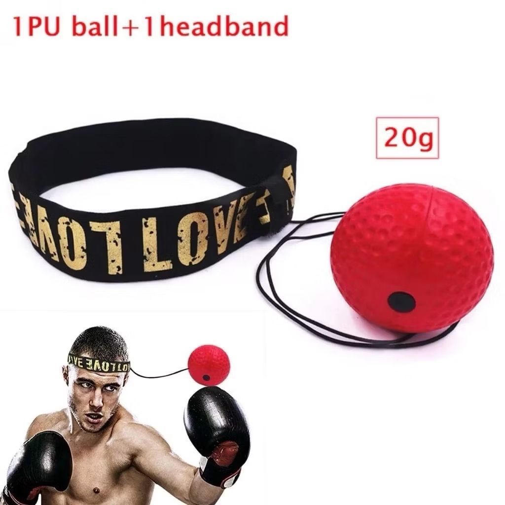 POTENCE Boxing Reflex Ball Speed Training Reflek Refleks Ball Tinju Muay Thai Karate Boxing