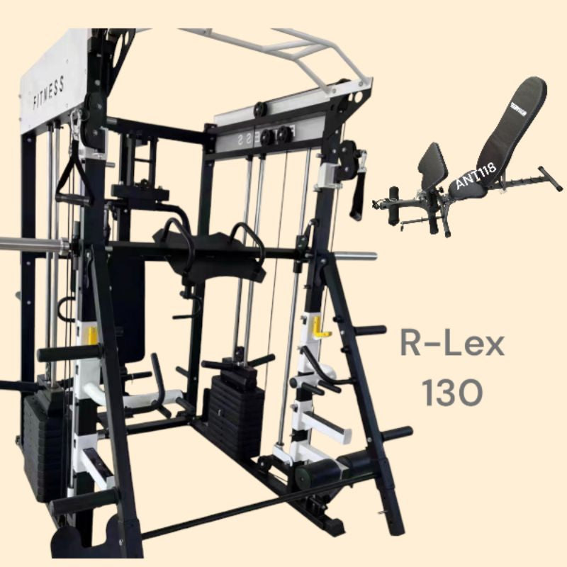 R-Lex130 Smith Machine Multifungsi One For All / Alat Fitness Multi Super Komplit / Home Gym Fitnes / Termurah di Kelasnya / Best Seller