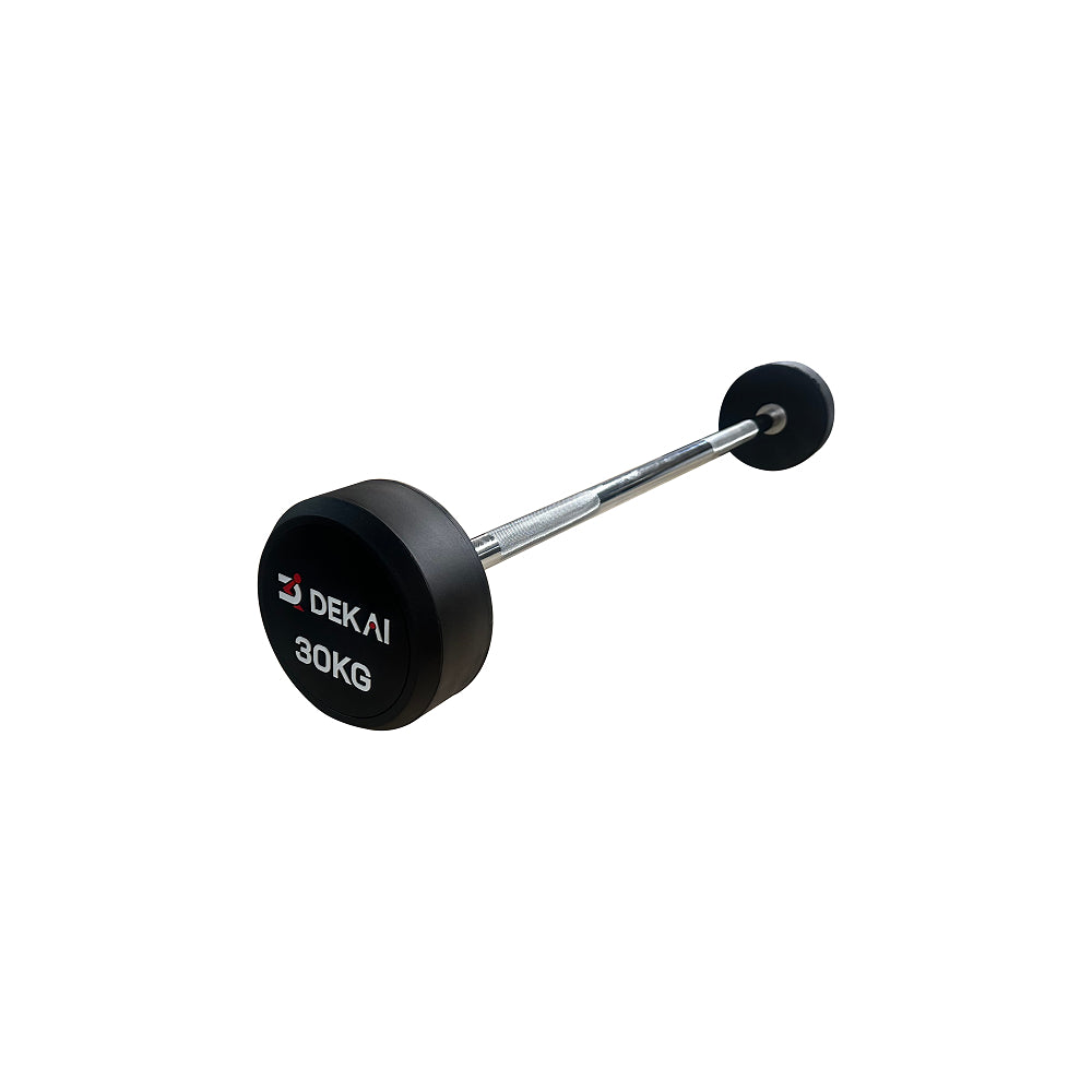 BARBEL FIX DUMBEL DUMBELL EZ STICK LENGKUNG - LURUS 10 KG - 40 KG ORIGINAL IMPORT - DEKAI