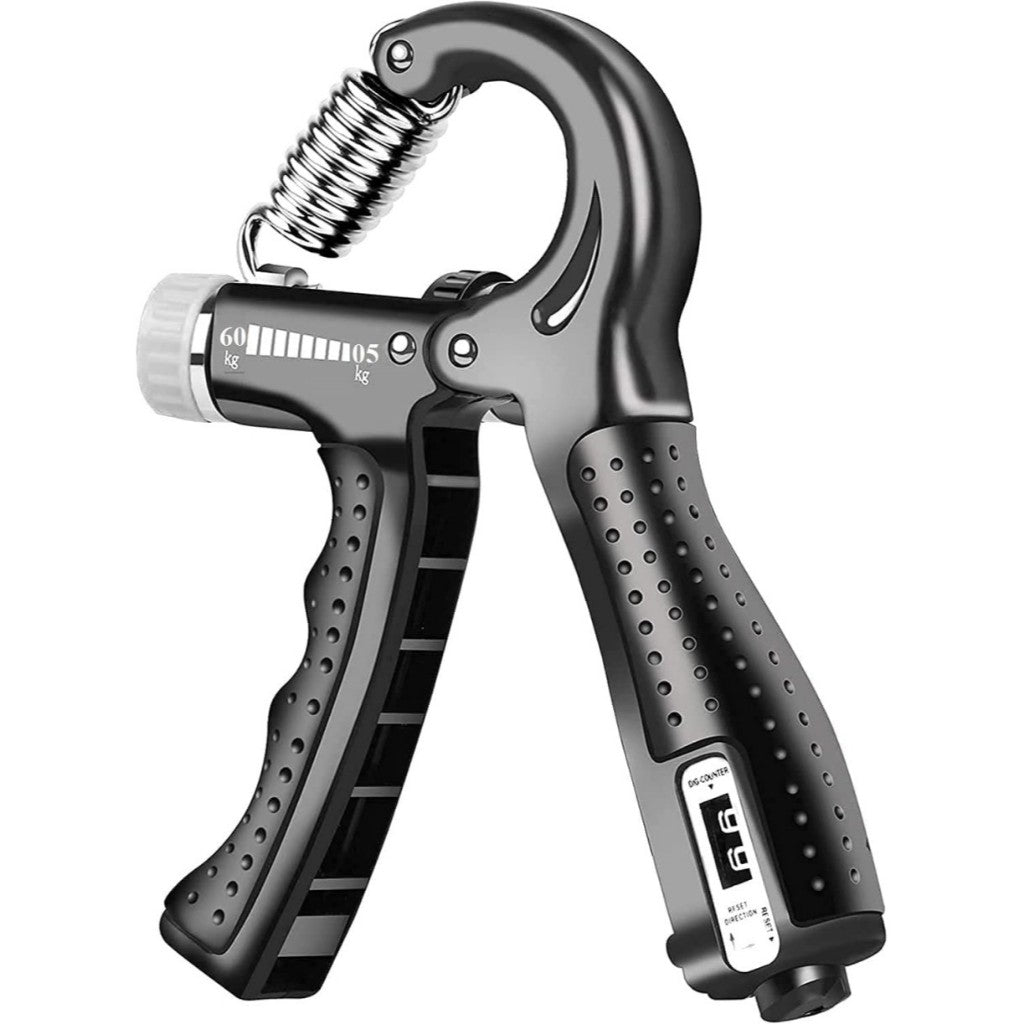 POTENCE HANDGRIP ADJUSTABLE ALAT BANTU FITNESS OTOT LENGAN TANGAN PORTABLE HAND GRIP INTENSITAS 5-60KG