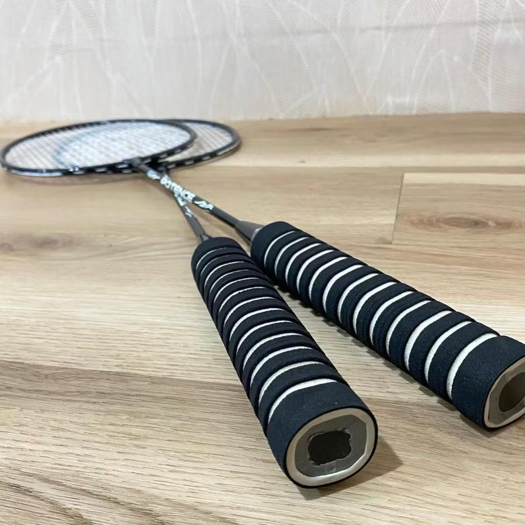 POTENCE Raket Bulu Tangkis Raket Badminton Isi 2 pcs Alat Olahraga Badminton