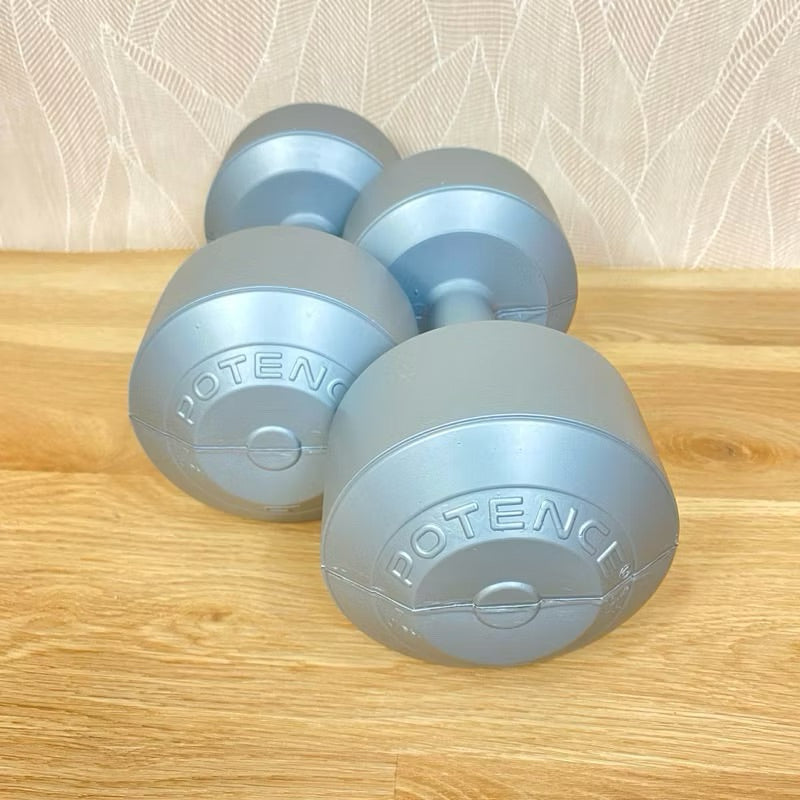POTENCE BARBEL 10KG / DUMBEL 10KG / DUMBELL PLASTIK 10 KG
