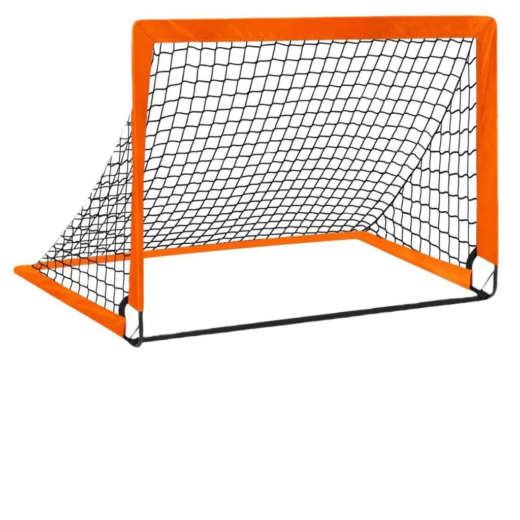 POTENCE Gawang Sepak Bola Besar Foldable Gawang Portable Lipat 120*90*90 Gawang Futsal Sepak Bola Indoor & Outdoor
