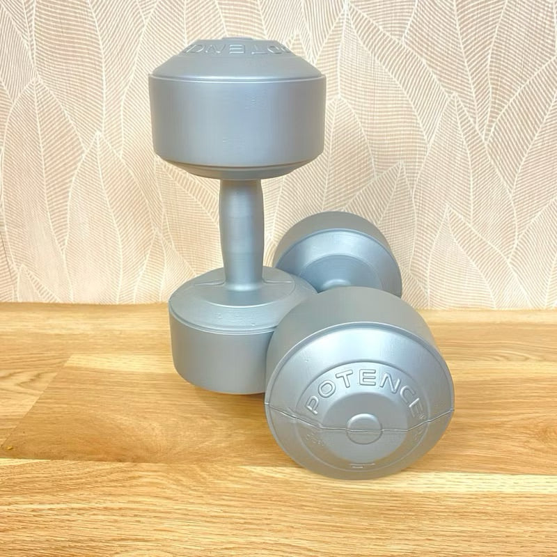 DUMBEL 5KG POTENCE / BARBEL 5 KG / DUMBELL PLASTIK 5KG