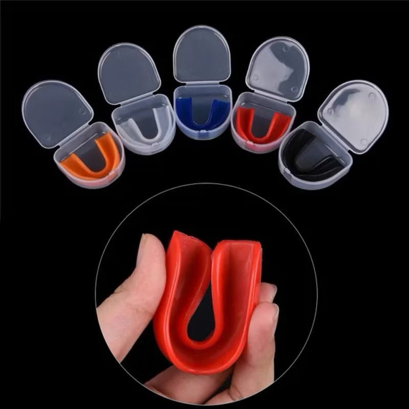 POTENCE Gumshield Pelindung Gigi Beladiri Karate Taekwondo Gamsil Gumshield Pelindung Gigi Mulut Boxing Mouthguard Gum Shield
