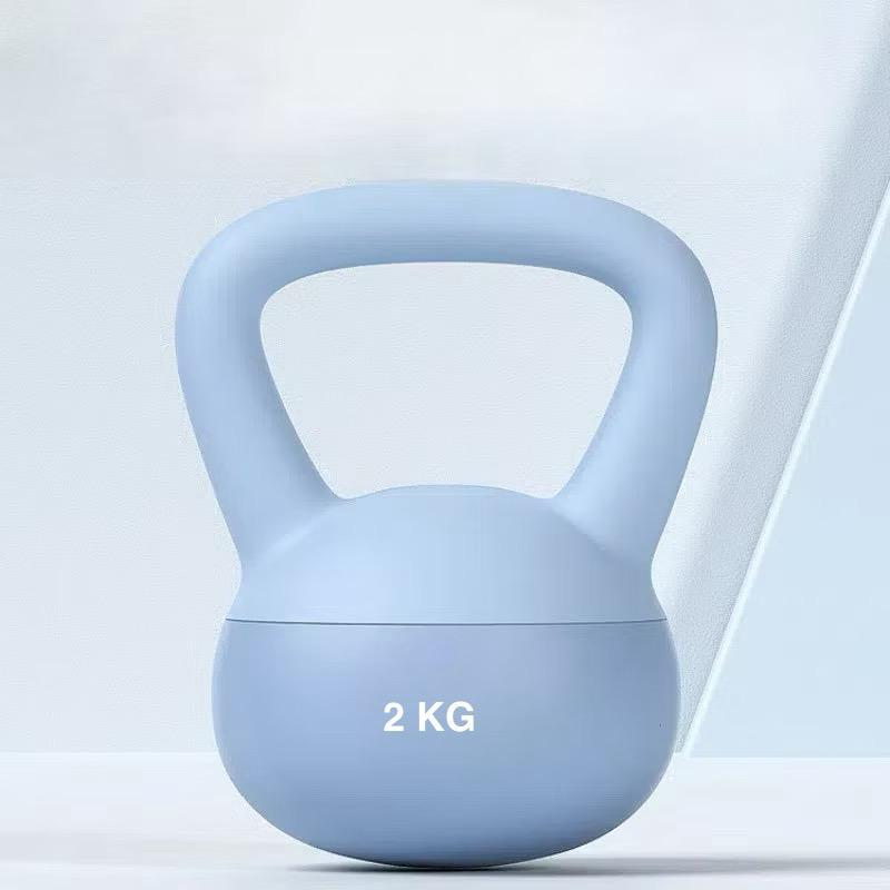 POTENCE Kettlebell Soft 2KG Anti Slip Kettlebell Dumbell 2KG / Weight Lifting Dumbbell /mini dumbel