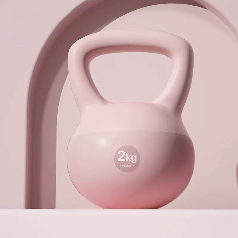 POTENCE Kettlebell Soft 2KG Anti Slip Kettlebell Dumbell 2KG / Weight Lifting Dumbbell /mini dumbel