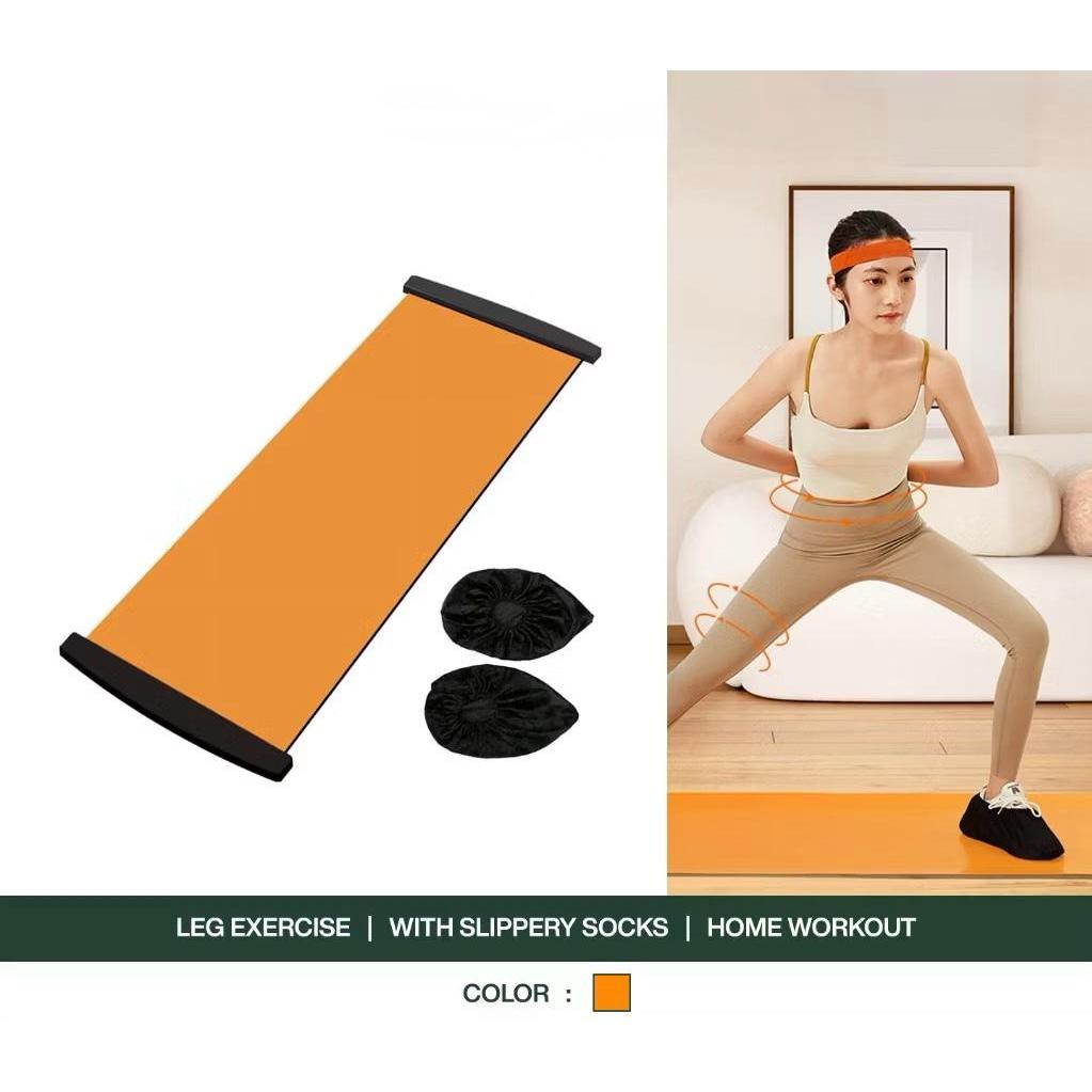 POTENCE Sliding Mat Alat Fitness Gesek Kaki Portable Alat Olahraga Gym Sport Gesek Glider Mat