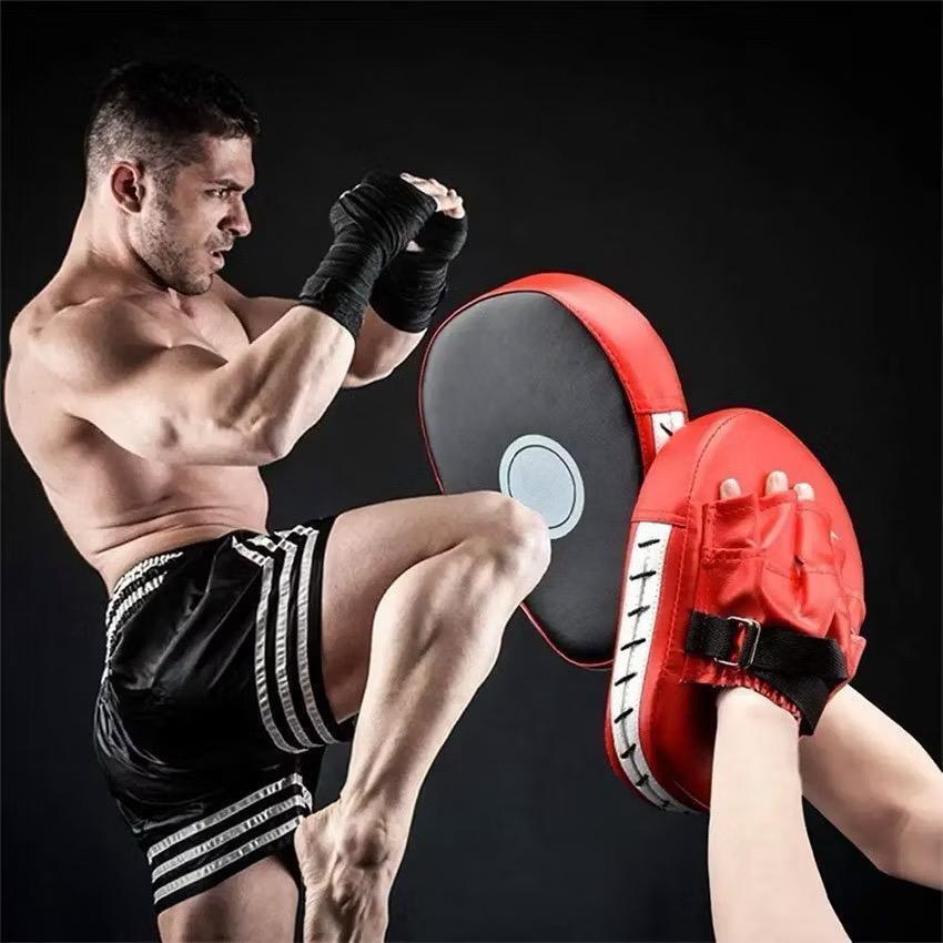 POTENCE Target Pad Gloves Boxing Muaythai Punching Pad / Sasaran Tinju Boxing / Punching Pad Tinju Focus Mitt Pad Muaythai Target Tinju