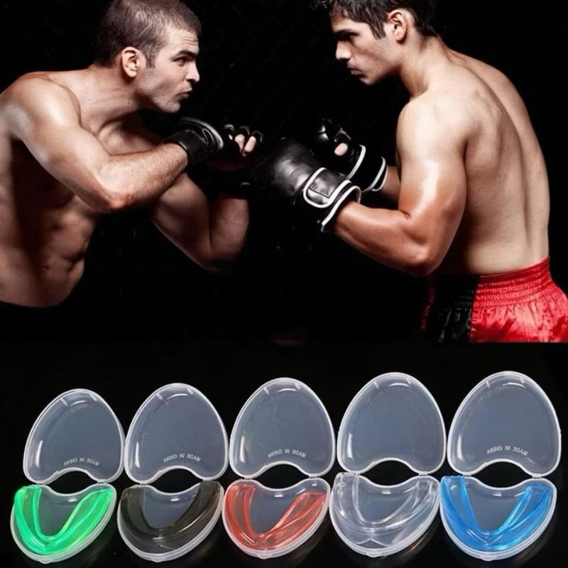 POTENCE Gumshield Pelindung Gigi Beladiri Karate Taekwondo Gamsil Gumshield Pelindung Gigi Mulut Boxing Mouthguard Gum Shield