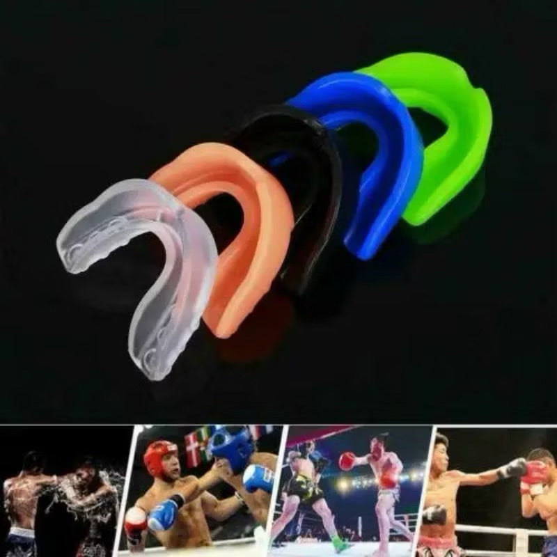 POTENCE Gumshield Pelindung Gigi Beladiri Karate Taekwondo Gamsil Gumshield Pelindung Gigi Mulut Boxing Mouthguard Gum Shield