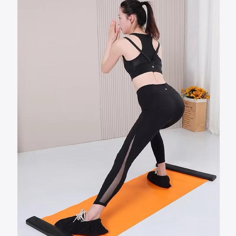 POTENCE Sliding Mat Alat Fitness Gesek Kaki Portable Alat Olahraga Gym Sport Gesek Glider Mat