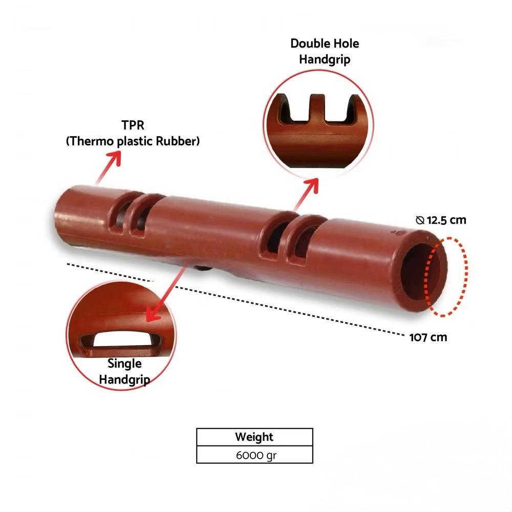 POTENCE ViPR Training Rox 2kg 4kg 6kg 8kg 10kg  - Power Weight Bar Gym Fitness