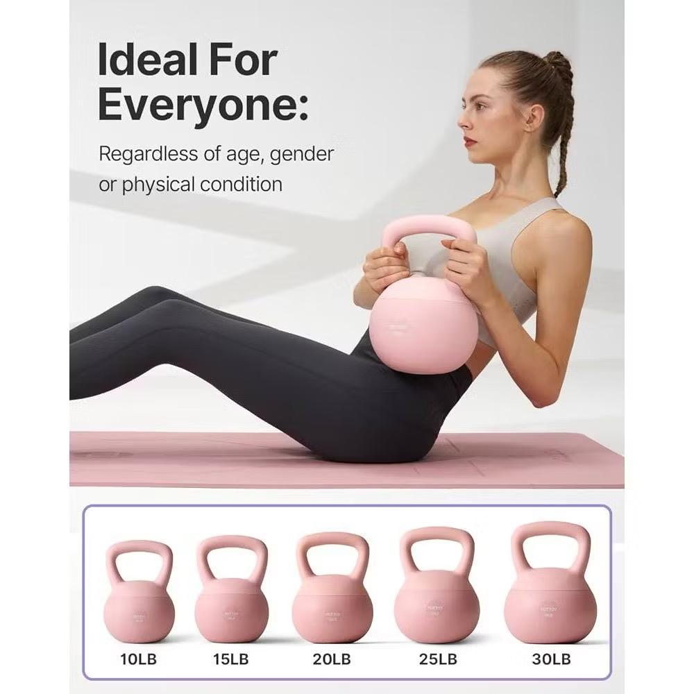 POTENCE Kettlebell Soft Dumbbell 2KG 4KG 6KG 8KG 10KG 12KG /Weight Lifting Equipment Gym Fitness Dumbell Barbel Dumbel Barbell /mini dumbel