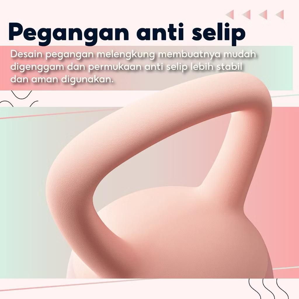 POTENCE Kettlebell Soft Dumbbell 2KG 4KG 6KG 8KG 10KG 12KG /Weight Lifting Equipment Gym Fitness Dumbell Barbel Dumbel Barbell /mini dumbel