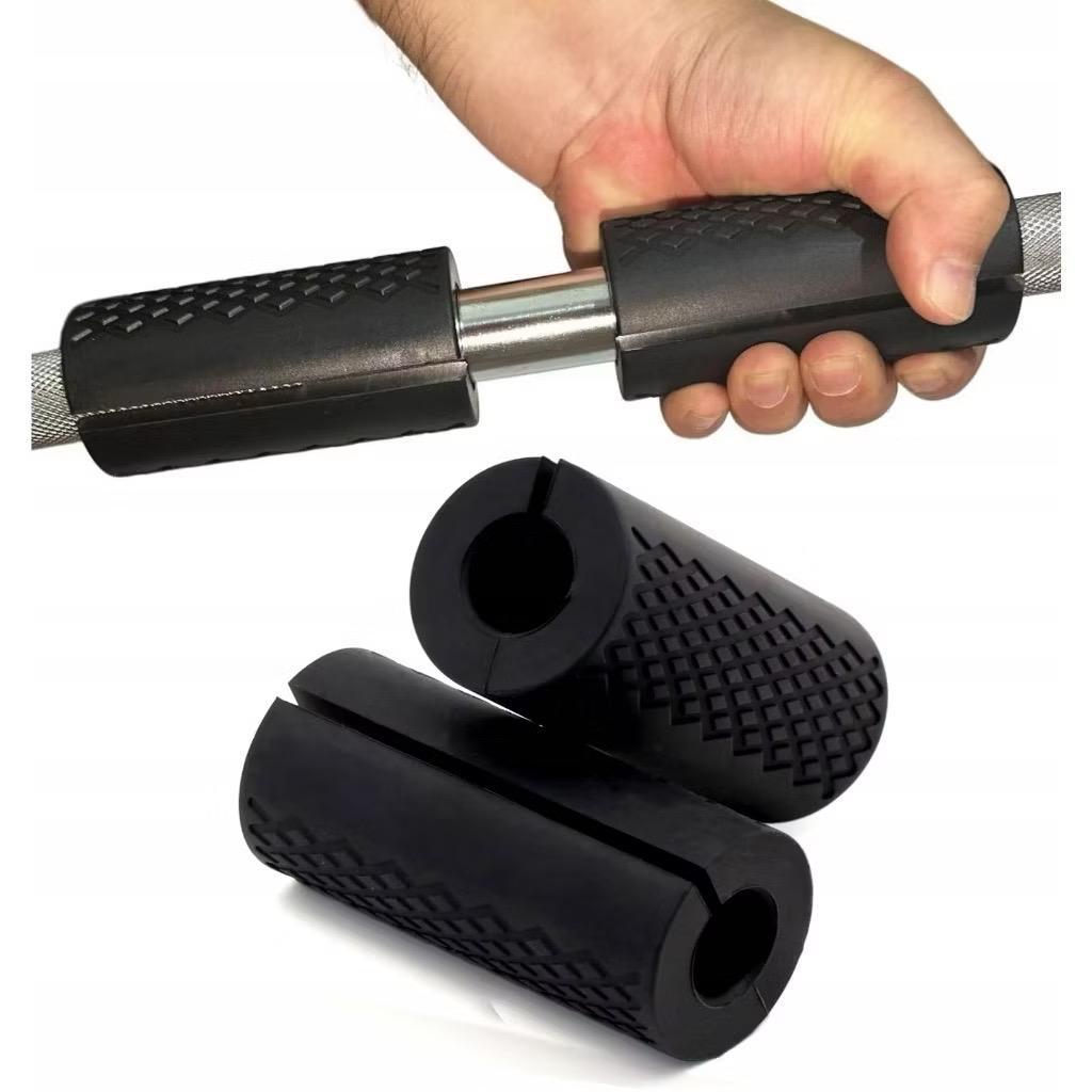 POTENCE Fat Gripz Dumbell Grip Barbell Grips Barbell Silicone Hand Grip Bar Dumbbell Curved Bar Grip Barbel Bahan Silikon Anti Slip Untuk Angkat Beban / Fat Grip Dumbell