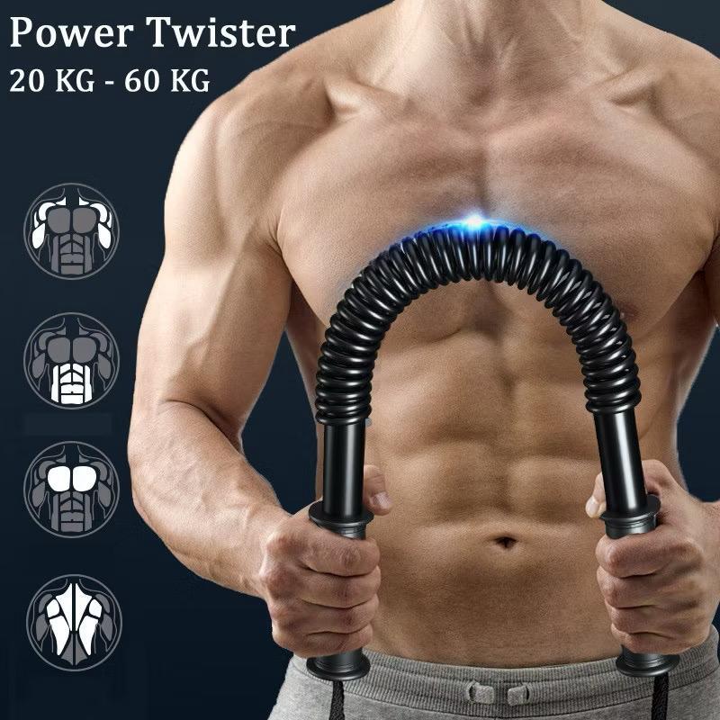 POTENCE Power Twister 20Kg 30Kg 40Kg 50Kg Alat Olahraga Fitness Pembentuk Otot Lengan Bahu Dada