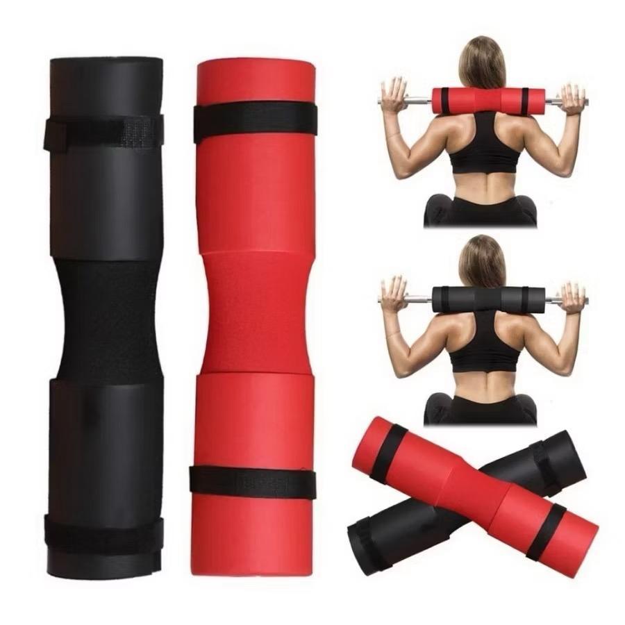 POTENCE Hip Thrust Pad/Barbell Foam/Barbell Pad/Hip Thrust Foam/Squat Pad/BARBEL PAD WITH STRAPS | BANTALAN BARBEL UNTUK OLAHRAGA