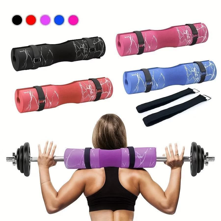 POTENCE Hip Thrust Pad/Barbell Foam/Barbell Pad/Hip Thrust Foam/Squat Pad/BARBEL PAD WITH STRAPS | BANTALAN BARBEL UNTUK OLAHRAGA