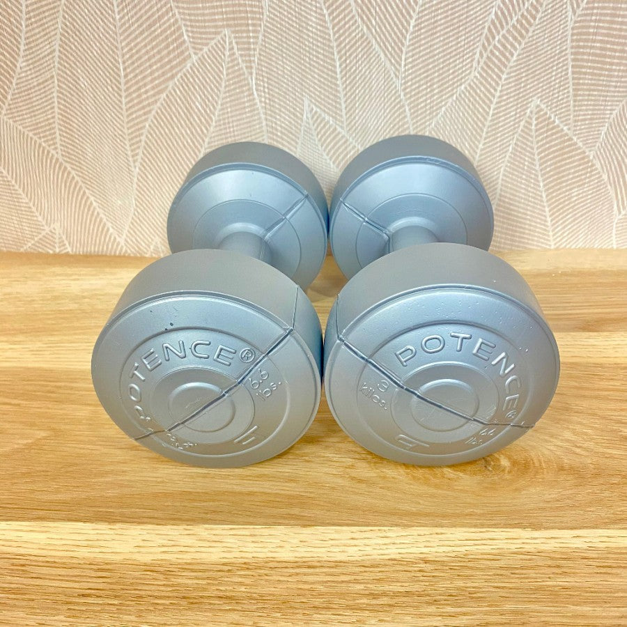POTENCE BARBEL 3KG / DUMBELL 3KG / DUMBEL PLASTIK 3 KG