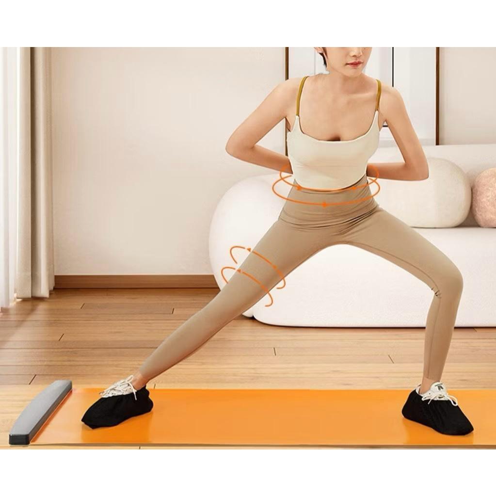 POTENCE Sliding Mat Alat Fitness Gesek Kaki Portable Alat Olahraga Gym Sport Gesek Glider Mat