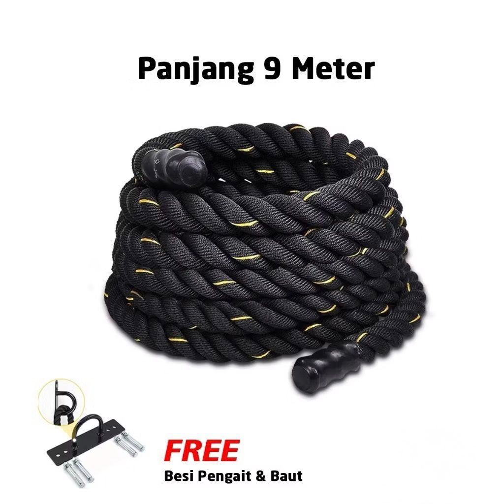 POTENCE  Battle Rope | Battling Ropes Crossfit Calisthenic 9 Meter