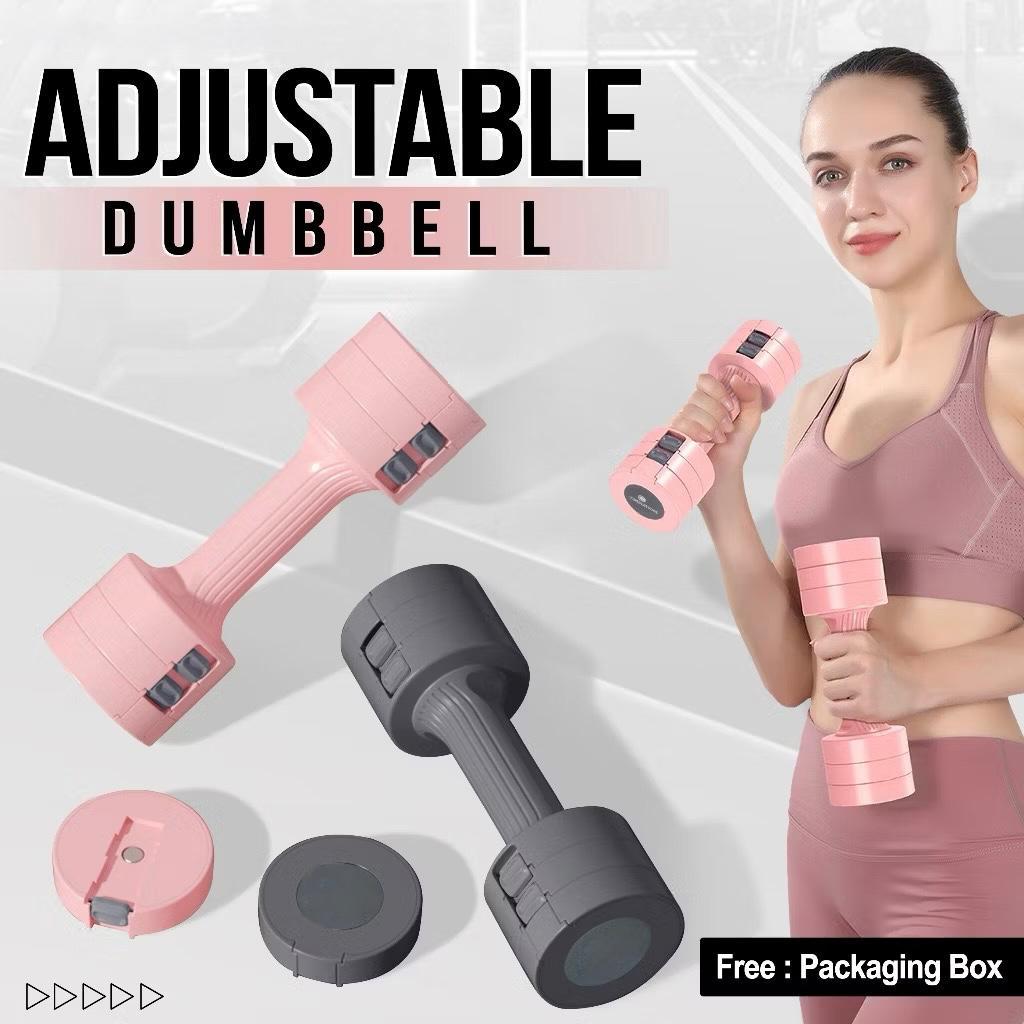 POTENCE Adjustable Dumbell 2.5kg Sepasang | Barbel Dumbbell Dumble Barbell Dumbel Adjustable