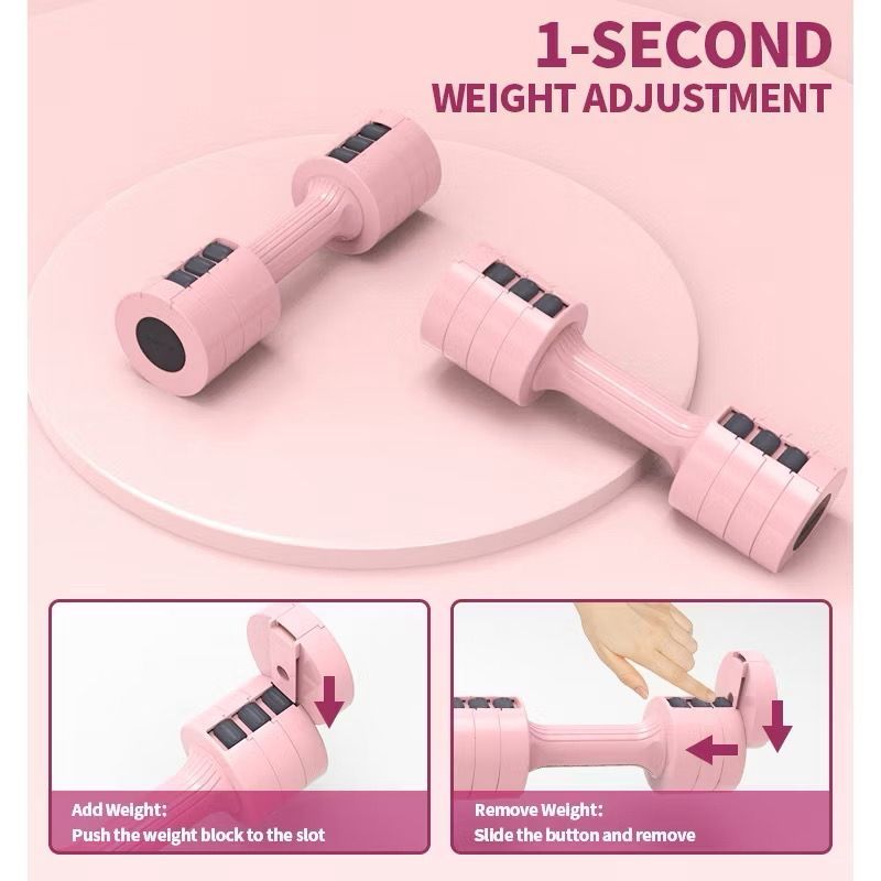 POTENCE Adjustable Dumbell 2.5kg Sepasang | Barbel Dumbbell Dumble Barbell Dumbel Adjustable