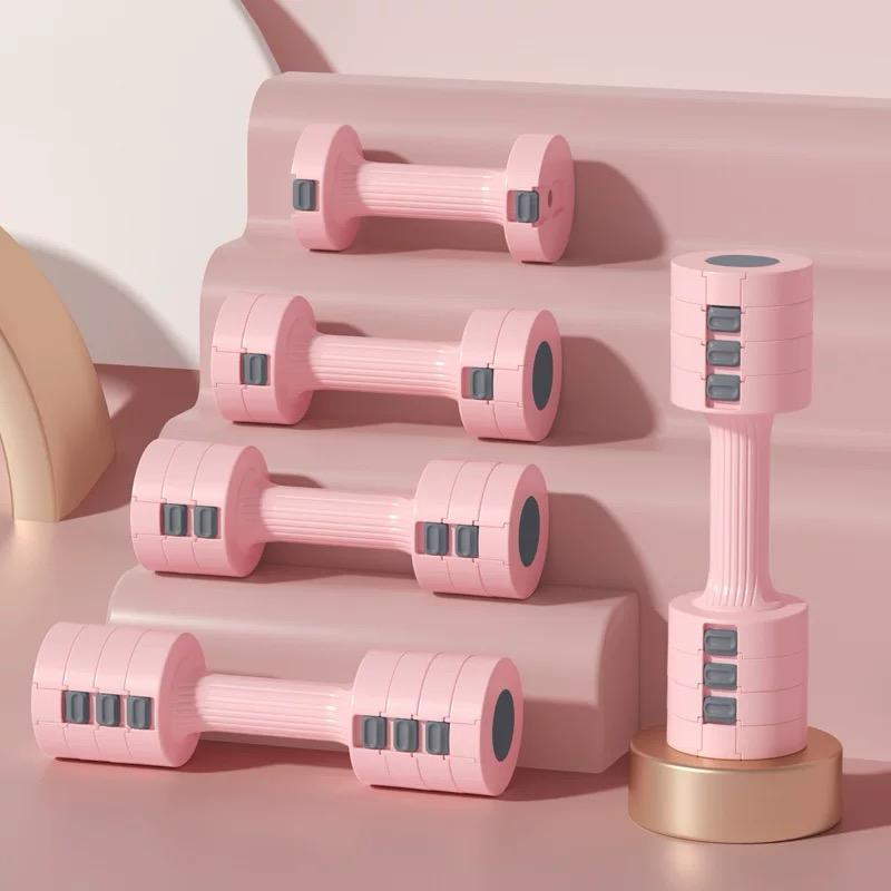 POTENCE Adjustable Dumbell 2.5kg Sepasang | Barbel Dumbbell Dumble Barbell Dumbel Adjustable