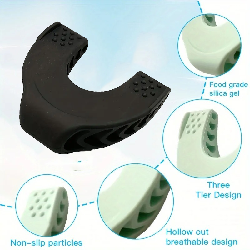 ILAMVIE Alat Latihan Rahang Silicone Jaw Trainer Mastic Ball - LV-6