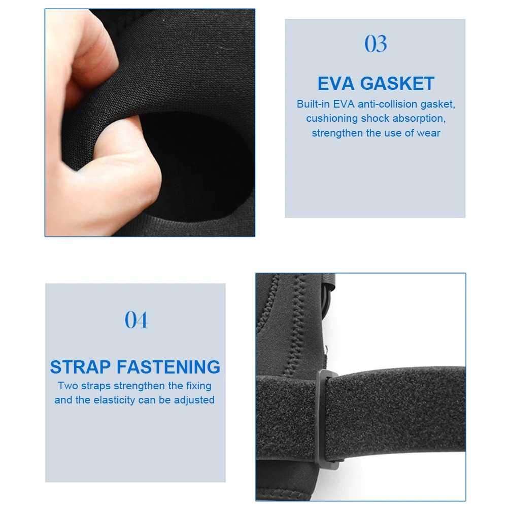 INVERS Knee Pad Adjustable Fitness EVA Pads Pelindung Lutut XL - I-77