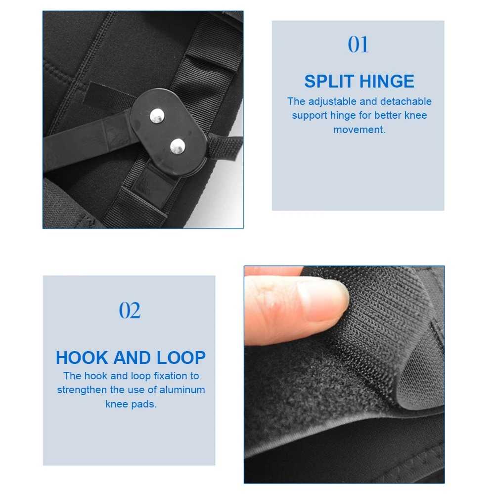INVERS Knee Pad Adjustable Fitness EVA Pads Pelindung Lutut XL - I-77
