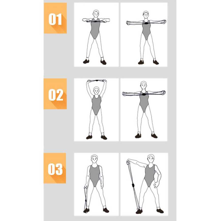 ITSTYLE Tali Stretching Yoga Fitness Power Resistance Band - SG004