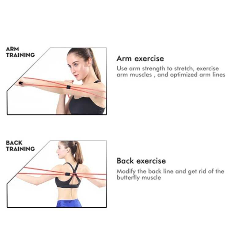 ITSTYLE Tali Stretching Yoga Fitness Power Resistance Band - SG004