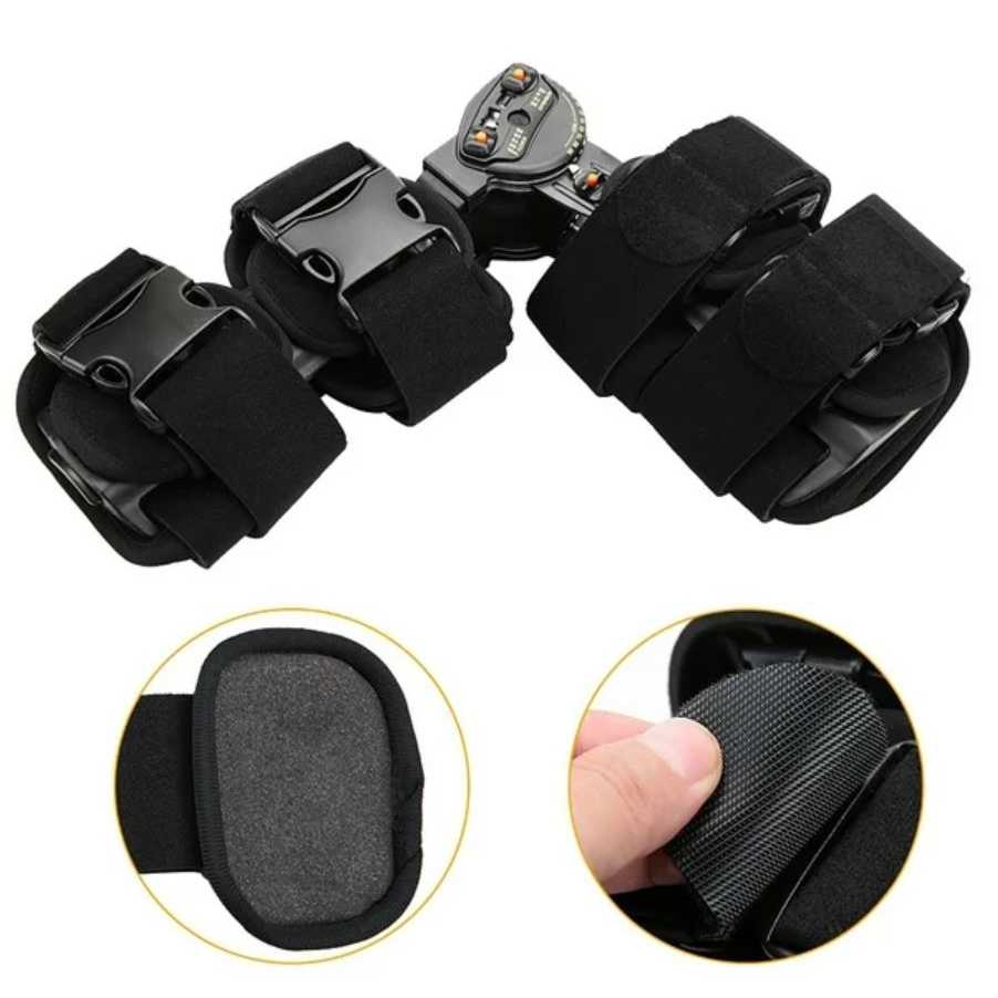 Januel Alat Terapi Adjustable Knee Joint Brace Sprain Protection - Jn08
