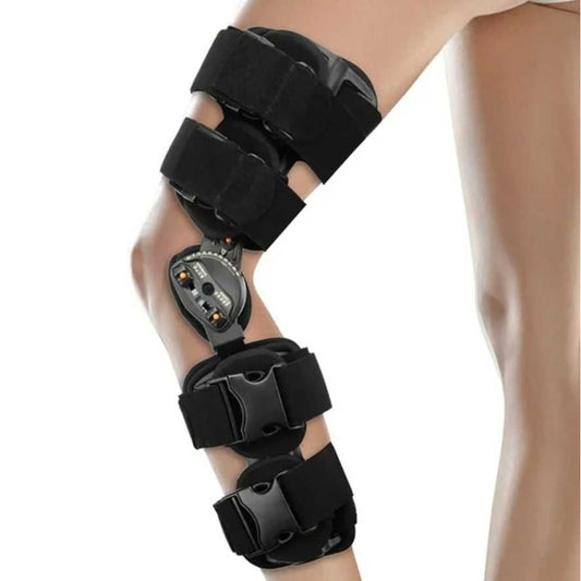 Januel Alat Terapi Adjustable Knee Joint Brace Sprain Protection - Jn08