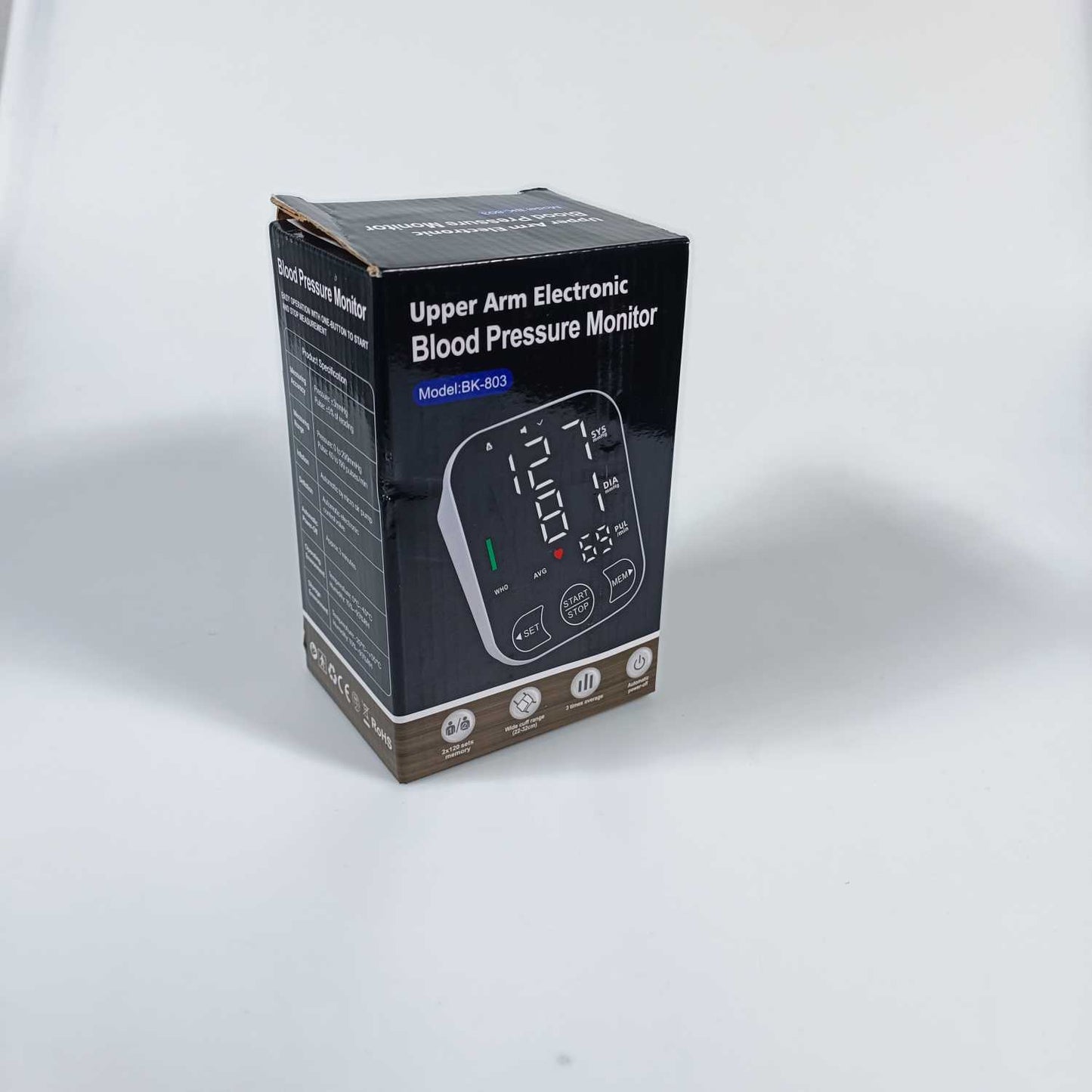 JBKOM Tensimeter Digital Pengukur Tekanan Darah Dual Power - BK-803
