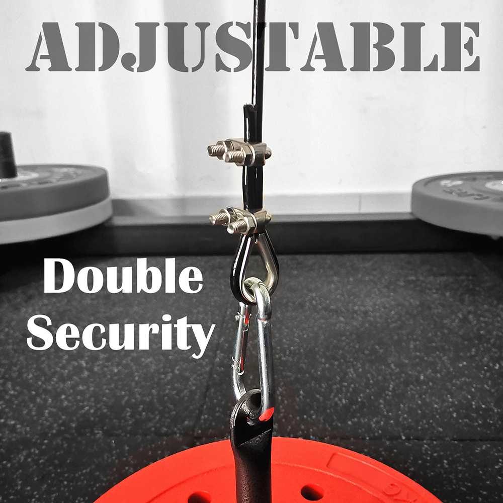 JBryant Katrol Fitness Gym Pulley Cable Machine Arm Bicep 2M - J3114