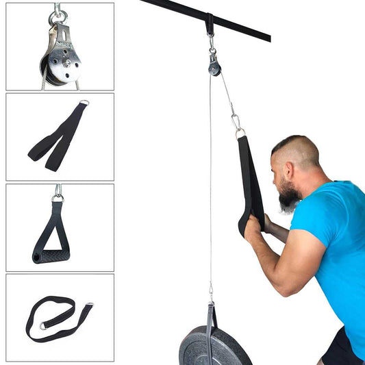 JBryant Katrol Fitness Gym DIY Pulley Cable Machine Arm Bicep 100kg - J3140