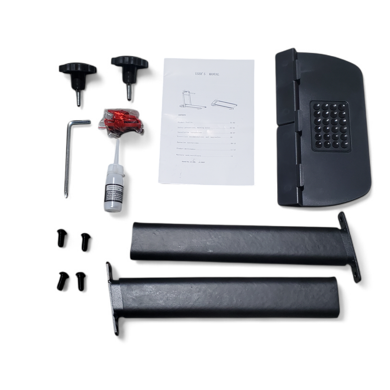 JCTOP Treadmill Elektrik Alat Fitness Gym Walking Pad Speaker 2.5 HP - 590F