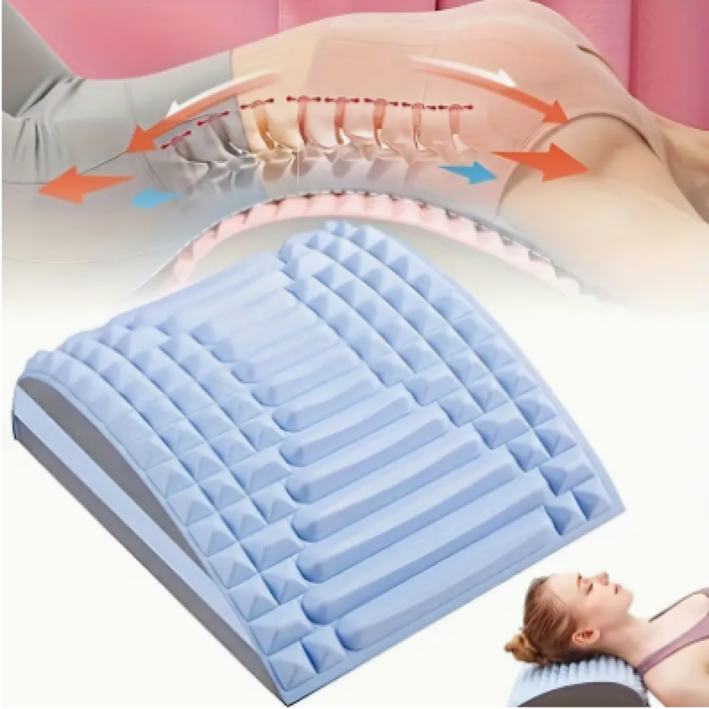 Jesshiny Alat Pilates Yoga Foam Back Waist Stretcher Lumbar Relaxer - JS053