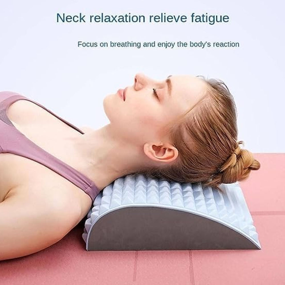Jesshiny Alat Pilates Yoga Foam Back Waist Stretcher Lumbar Relaxer - JS053