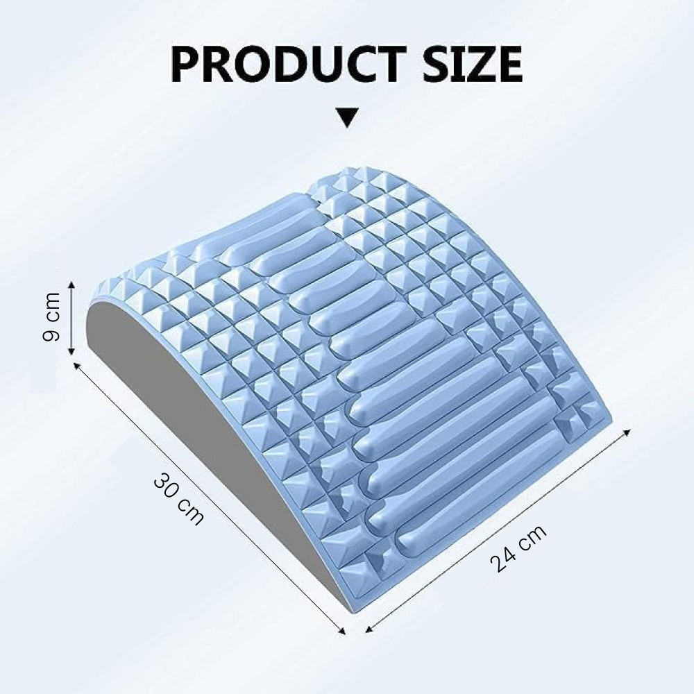 Jesshiny Alat Pilates Yoga Foam Back Waist Stretcher Lumbar Relaxer - JS053